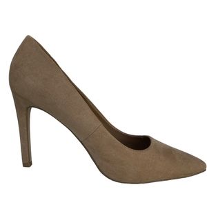 Suede Nude 4" Stiletto Heels
